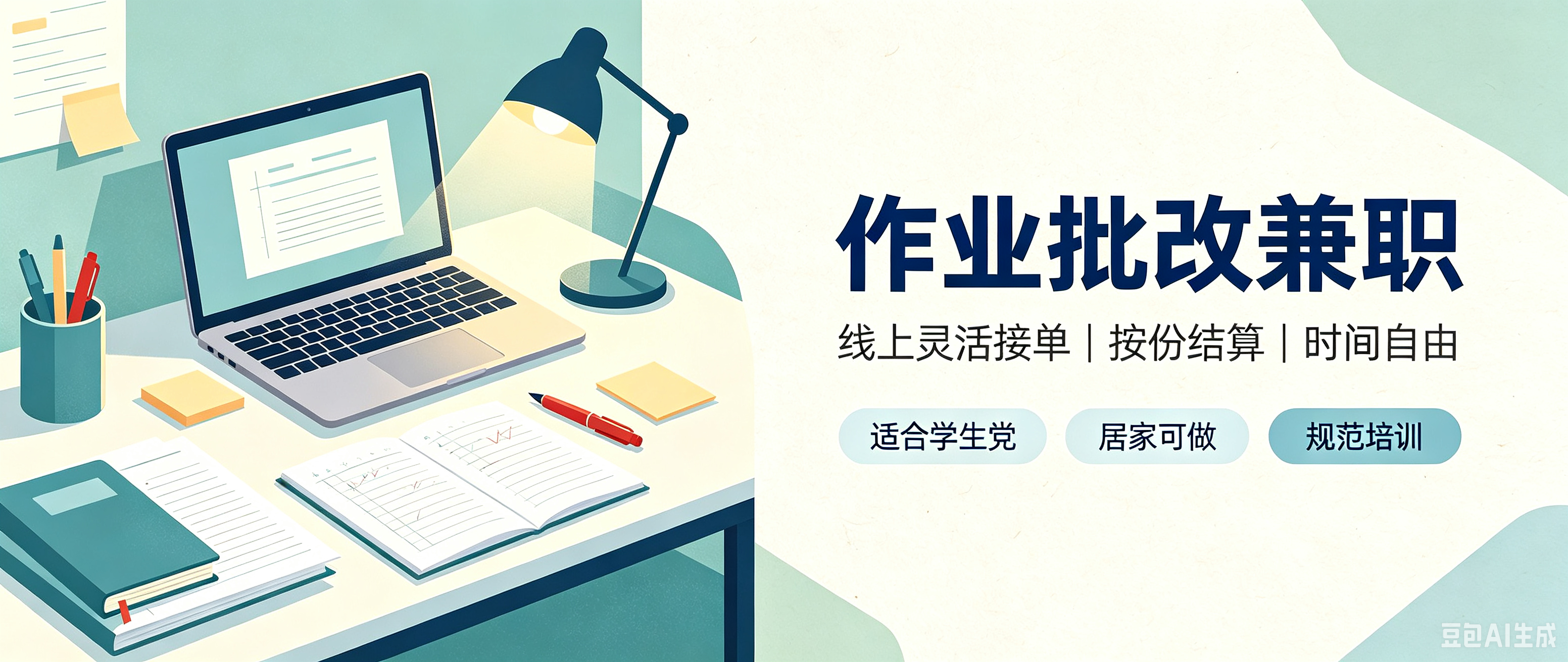 3个线上作业批改平台:在家能做的日结兼职,50-300元/天,暑假需求暴涨