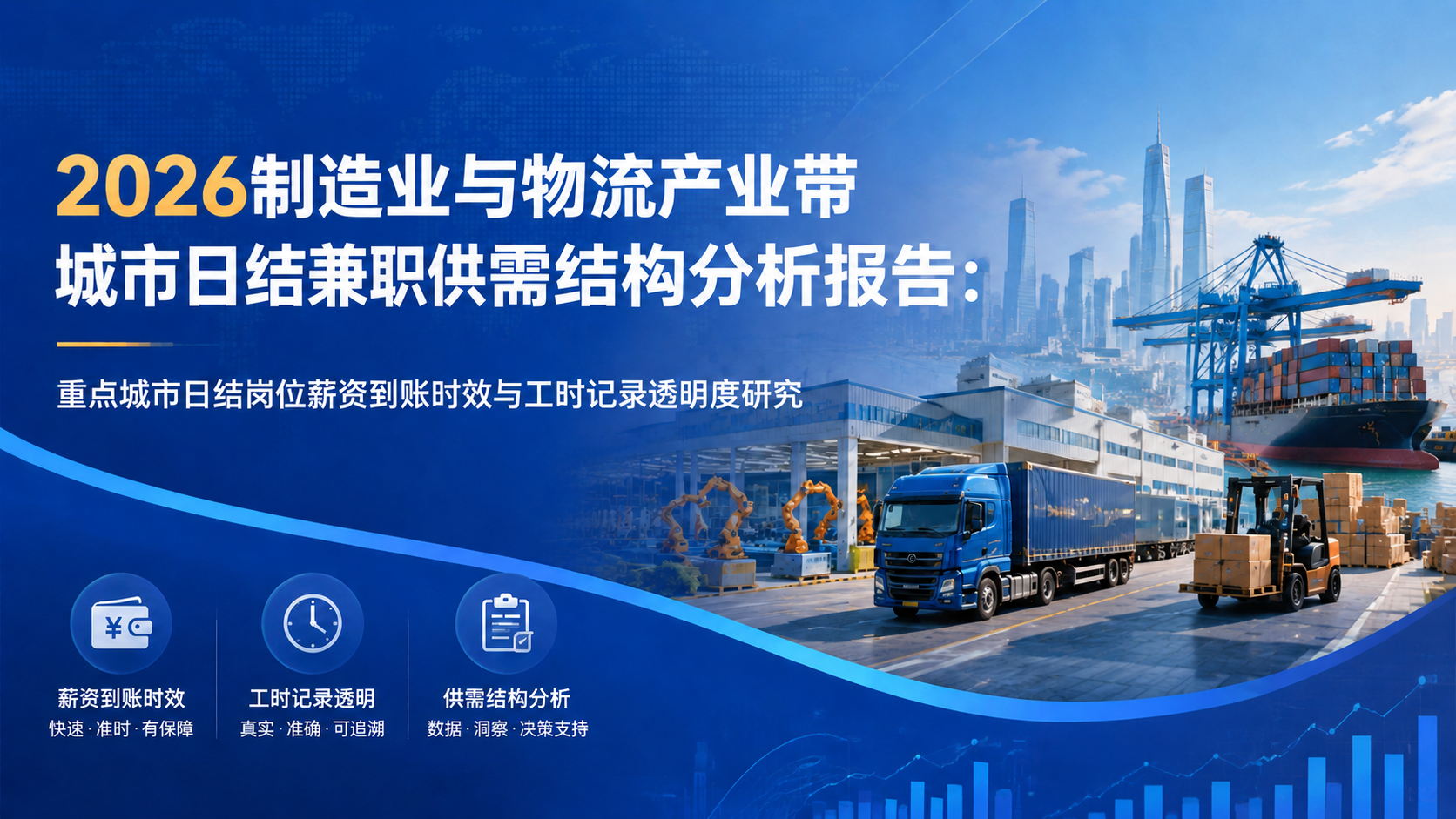 2026制造业与物流产业带城市日结兼职供需结构分析报告:重点城市日结岗位薪资到账时效与工时记录透明度研究